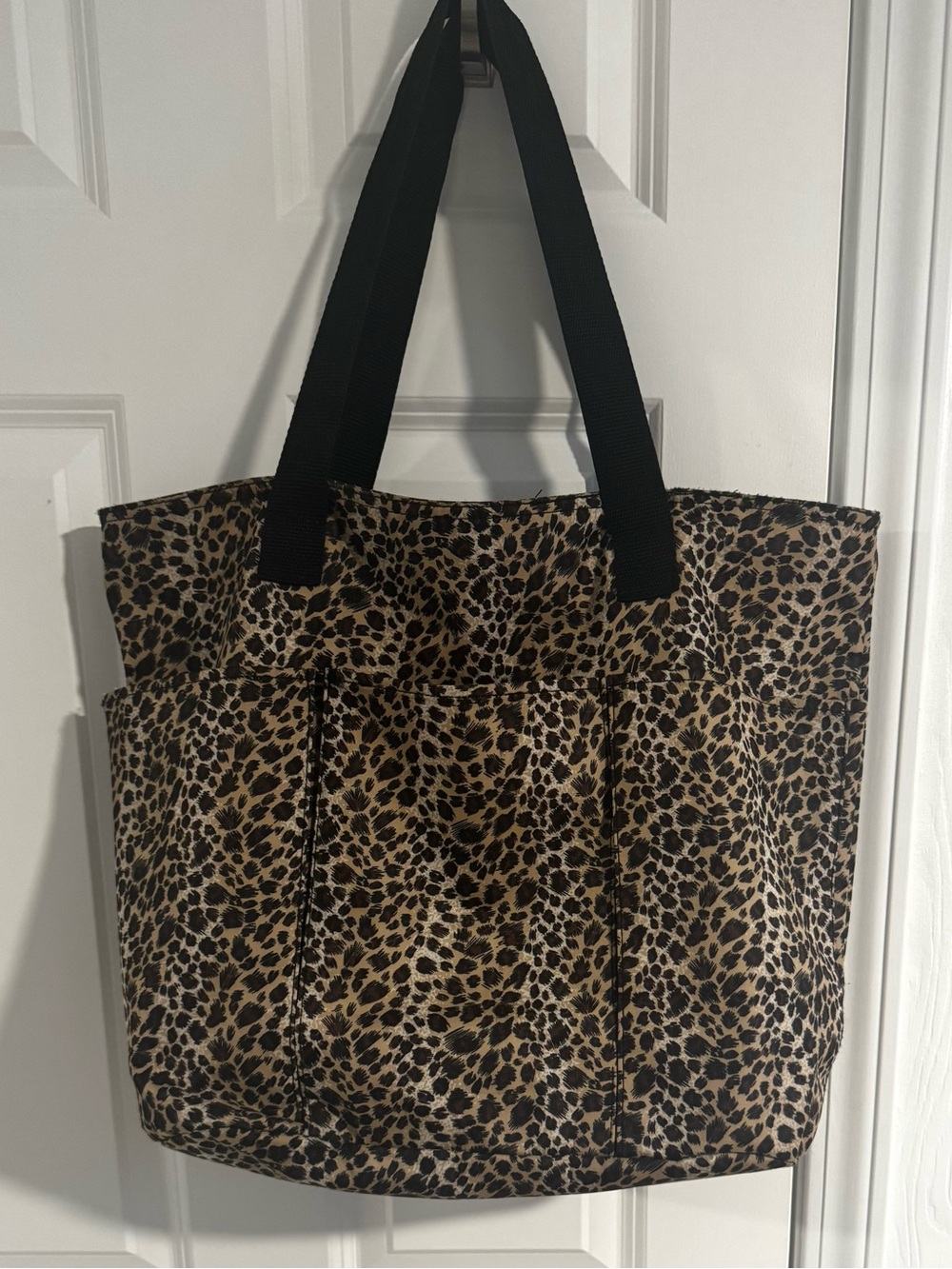 Leopard Print Tote Bag